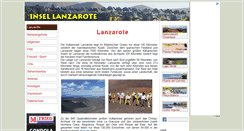Desktop Screenshot of insel-lanzarote.de